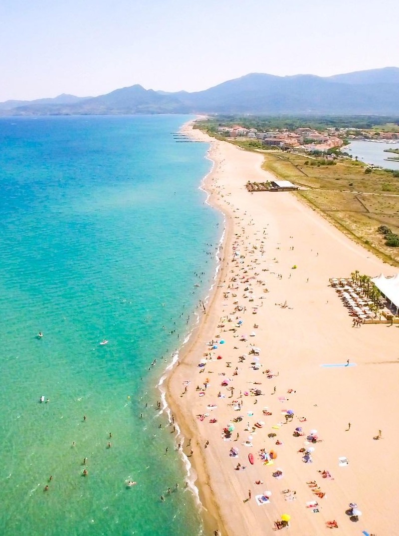 Plage Mer Saint-Cyprien Occitanie Vacances